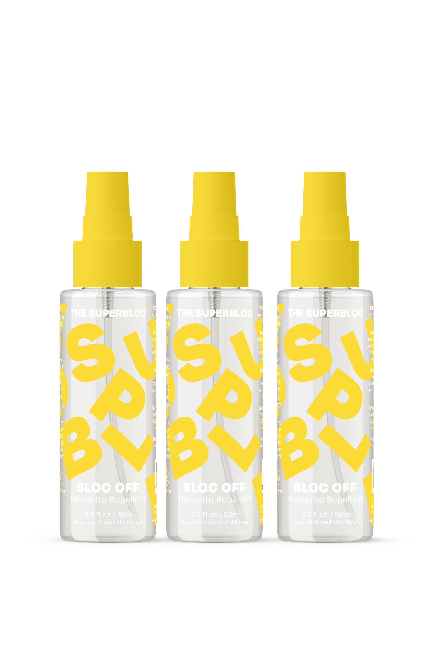 Bloc Off 防蚊噴霧 3入組
