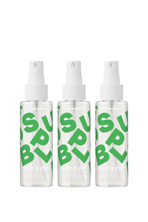 Bloc & Chill 涼感防蚊噴霧 3入組